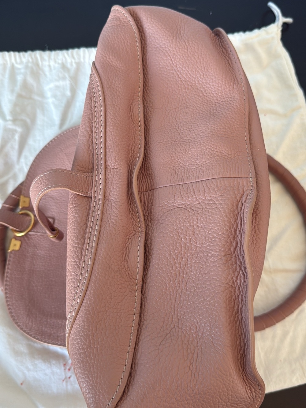 Chloe Marcie Medium Satchel - Picture 9 of 11